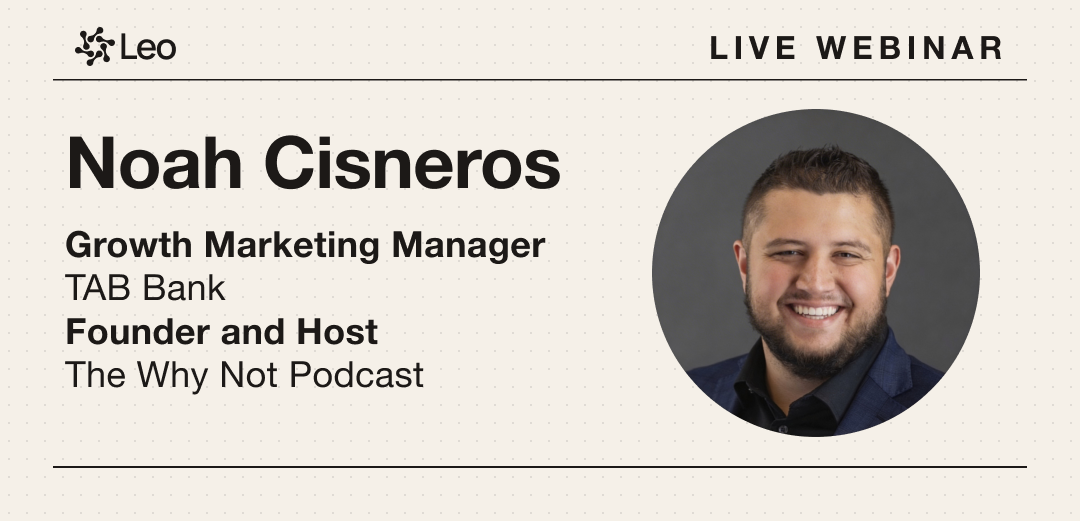 Noah Cisneros — Growth Marketing Manager at TAB Bank