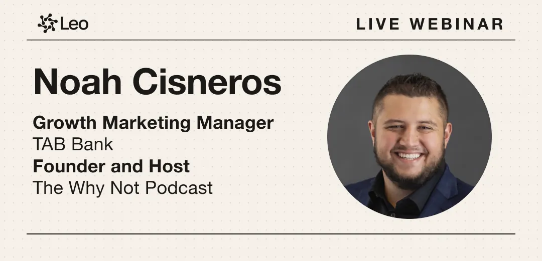 Noah Cisneros — Growth Marketing Manager at TAB Bank